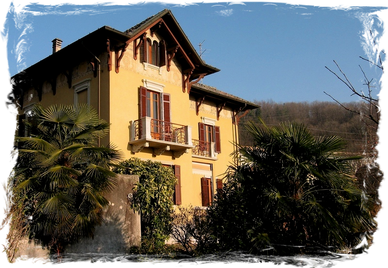 Casa Fara am Ortasee - Gartenseite